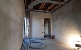 Instalacja rekuperacji - piony