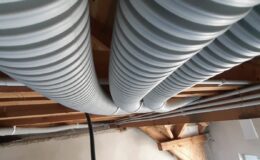 Montaż instalacji rekuperacji - kanały powietrzne