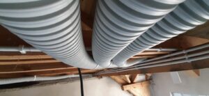 Montaż instalacji rekuperacji - kanały powietrzne