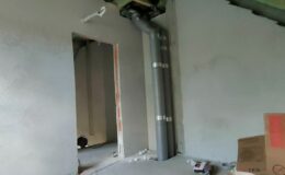 Montaż instalacji rekuperacji - piony w systemie EPS