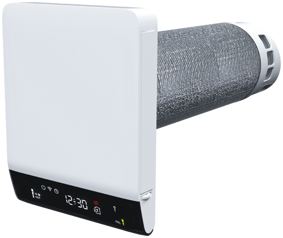 Rekuperator ścienny - biały